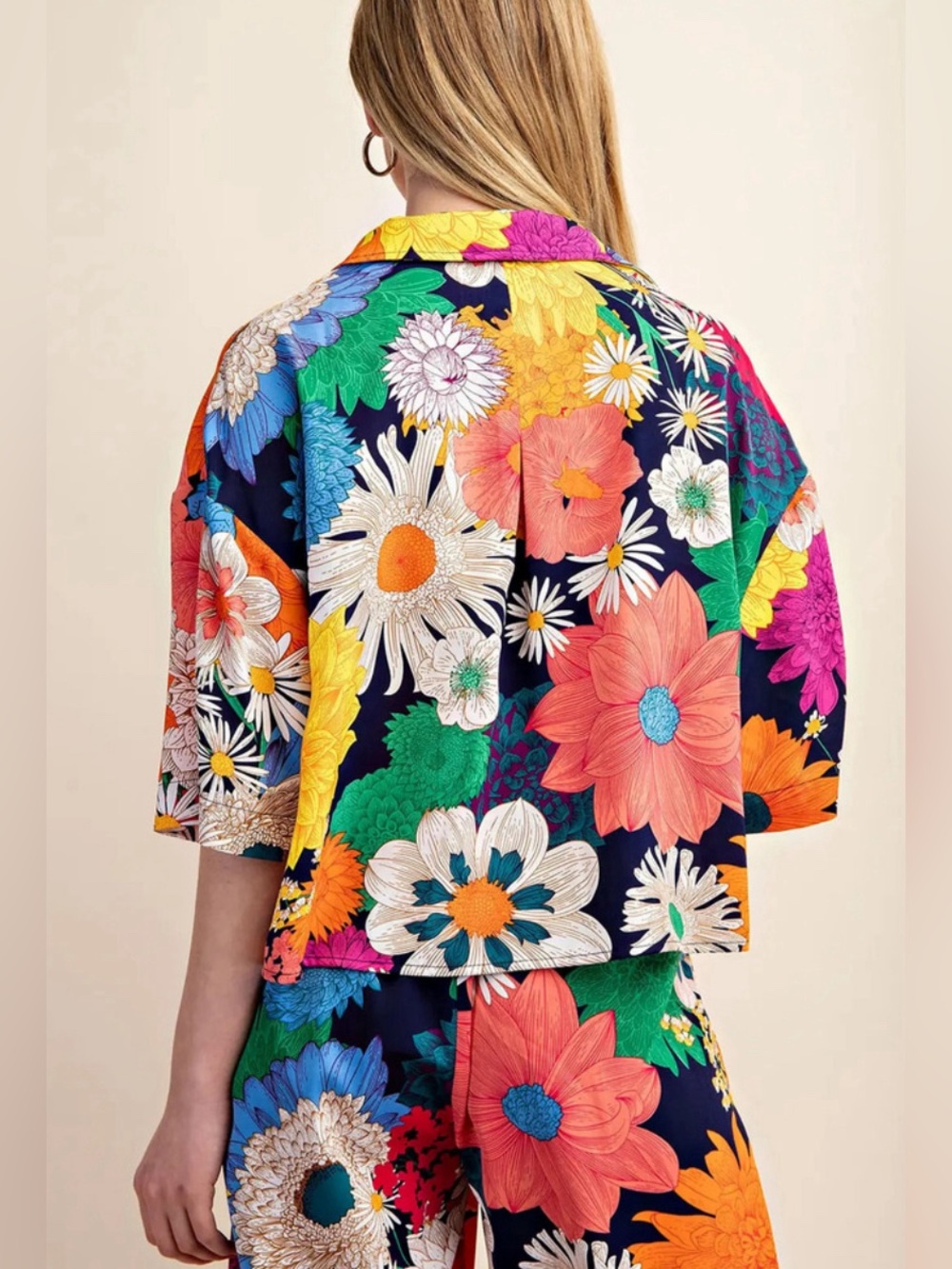 GiGio Floral Pants + Top set - Picture 3 of 9